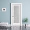 Trimlite 36" x 80" Primed 1-Lite Interior French Slab Door with Rain Tempered Glass 3068pri1501RAIT - alternate 2
